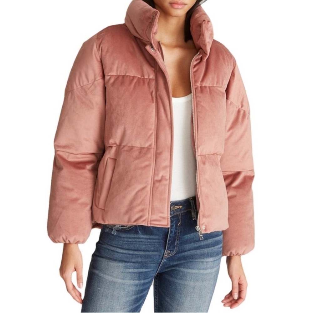 VIGOSS Velvet Pink Puffer - NWT